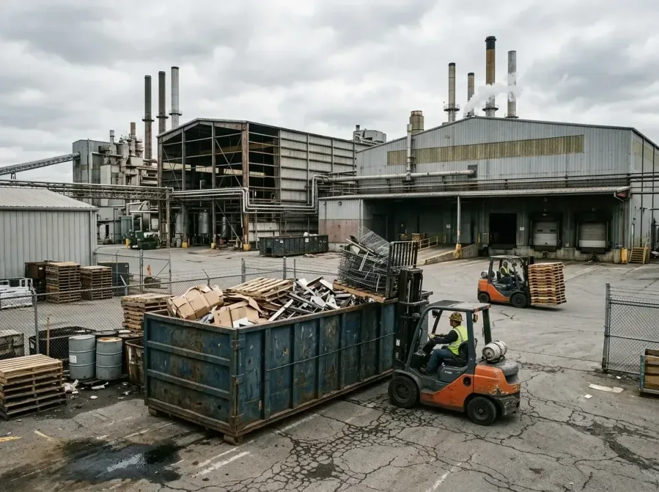 industrial-factory-scrap-conta-003 — frequently asked questions, Cheap Roll-off Dumpster Rentals in Highland, IN